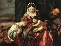 The Mystic Marriage of Saint Catherine