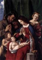 Madonna and Child with Saints Francis, John the Baptist, Jerome and Catherine
