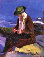 Woman, Monhegan Island