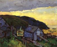 Sunset, Monhegan Island