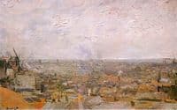 View of Paris from Montmartre
