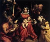 The Mystic Marriage of Saint Catherine