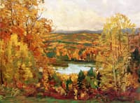 Lake in New Hampshire - Autumn