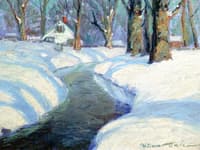 House in Winter, Vermont