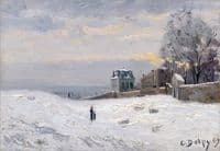 Snow at Montmartre
