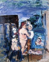 Bathers on Lake Klopein