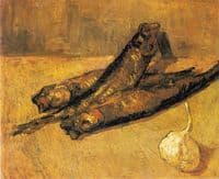 Still Life with Buckling and Garlic
