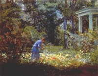 Winifred at the Hermitage