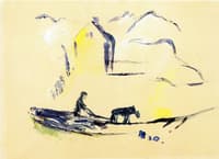 Farmer Plowing