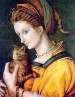 Woman with a Cat