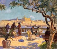 Sunlit Terrace