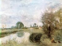 Arleux, View from the Palluel Marsh