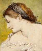 Young Woman in Profile