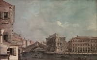 The Grand Canal above the Rialto