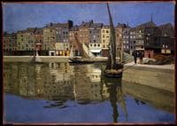 The Port of Honfleur at Night