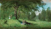 Merry Company in a Summer Meadow