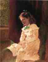 A Young Girl by the Window