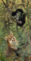 Cat and Fox