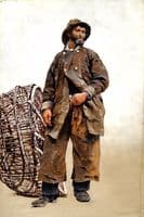 Fisherman with Basket
