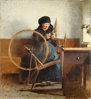 At the Spinning Wheel