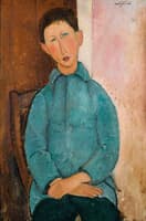 Boy in a Blue Vest