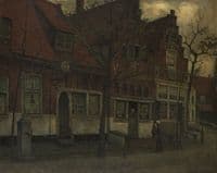 Houses on the Breedstraat in Enkhuizen