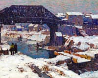 Canal in Winter