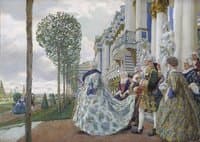 Empress Elizabeth Petrovna in Tsarskoe Selo