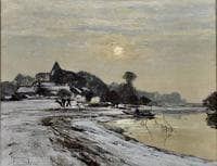 Winter Landscape with view of Wittlaer