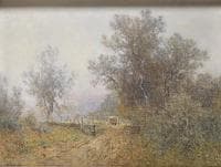 Landscape with Hey Waggon