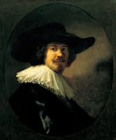 Portrait of a Man in a Slouched Hat and Bandoleer
