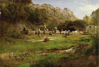 Laundresses at the Well