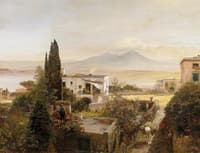 Bay of Naples with a View of Mount Vesuvius