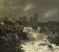 The Waterfalls of Trollhättan in Sweden