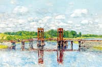 The Toll Bridge, New Hampshire, Near Exeter