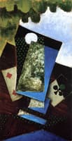 Glass and Playing Cards