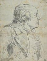 Portrait of Jacques Philippe Lesueur