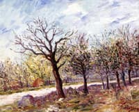 Spring at Les Sablons near Veneux-Nadon