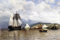 Entering Harbor, Coast of Labrador