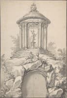 Design for Festival Architecture for an Entry into Paris for the King of Sweden, Frederick I of Hesse