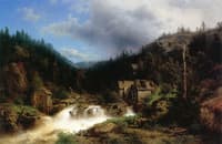 Landscape with a Watermill