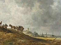 Coastal Landscape with Figures