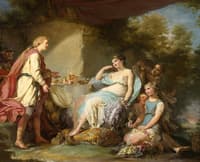 Telemachus on the Island of the Goddess Calypso