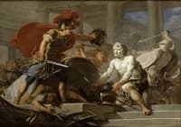 Phineus Interrupting the Wedding Banquet of Perseus and Andromeda