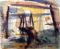 Schooner at Rest