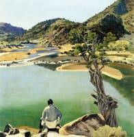 Mirrored Lake Desert
