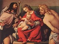 Madonna and Child with Saints Roch and Sebastian