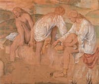 Bathing woman