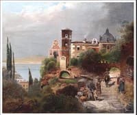Before a Southern Italian Coastal Village