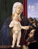 Madonna and Child with a Donor